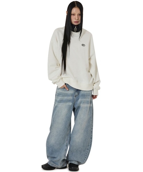 OY（オーワイ） トレーナー スウェット 「OY/オーワイ」LOGO ZIPPER