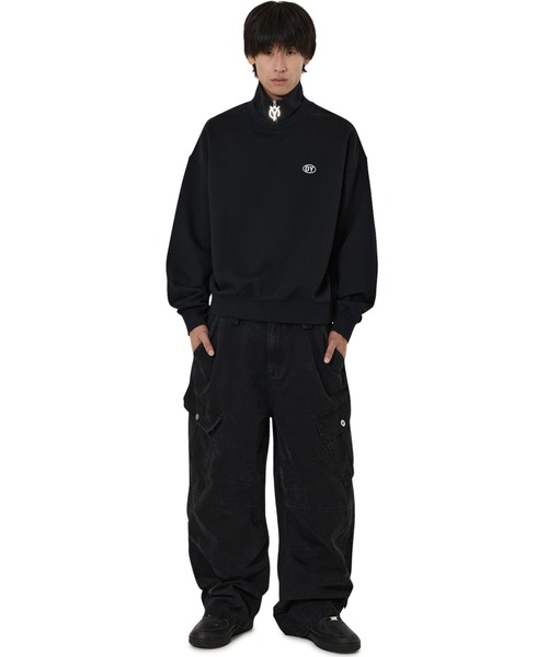 OY（オーワイ） トレーナー スウェット 「OY/オーワイ」LOGO ZIPPER