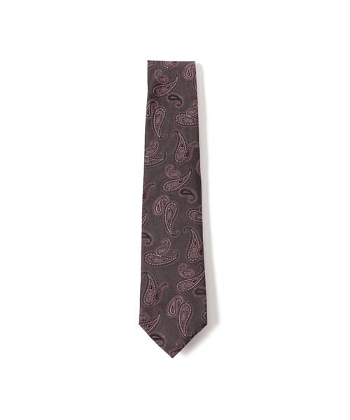 BEAMS F（ビームスF） ネクタイ シルク ペイズリー柄 ジャカード