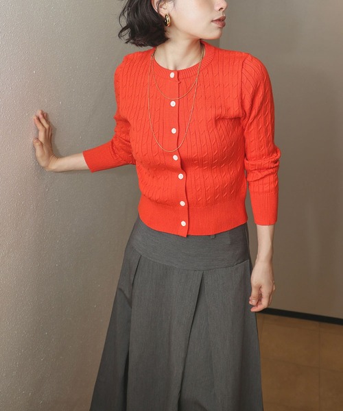 Ampirula スカート 「2025AW」ボックスプリーツ ロングスカート