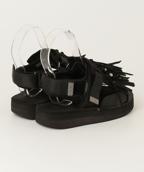「SUICOKE」 フラットサンダル 22cm ブラック レディース_画像2