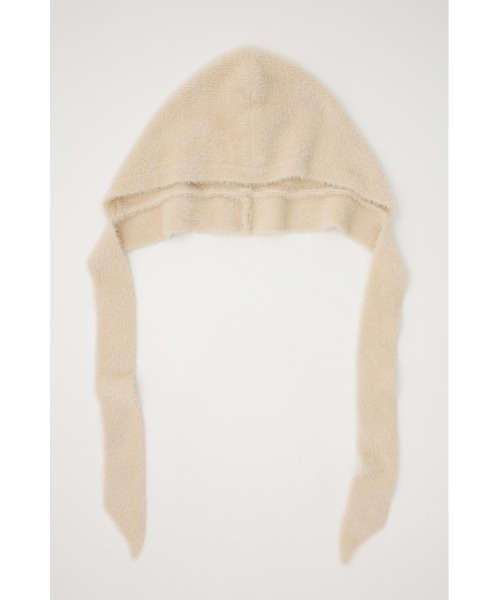 SLY（スライ） ニット帽 ニットキャップ SHAGGY RIBBON BALACLAVA