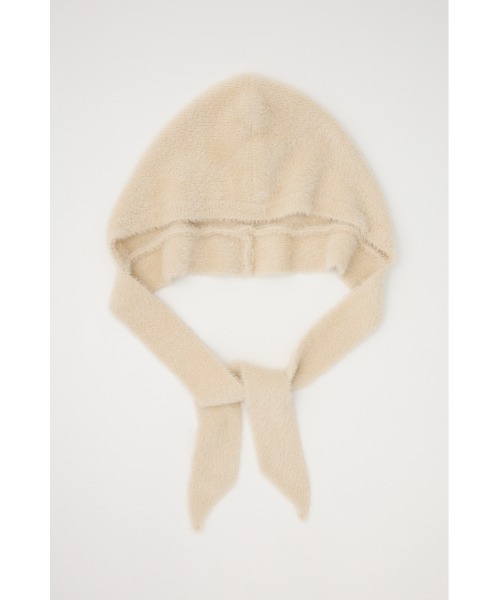 SLY（スライ） ニット帽 ニットキャップ SHAGGY RIBBON BALACLAVA