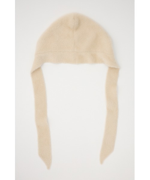 SLY（スライ） ニット帽 ニットキャップ SHAGGY RIBBON BALACLAVA
