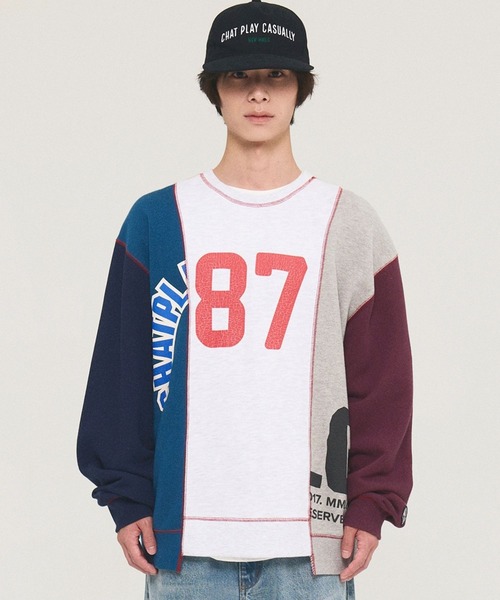 トレーナー スウェット 「UNISEX」Mmlg／REWORK87プルオーバー