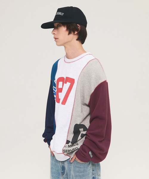 トレーナー スウェット 「UNISEX」Mmlg／REWORK87プルオーバー 