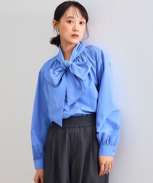 CROSS FUNCTION（クロスファンクション） ブラウス シャツ 「シワに