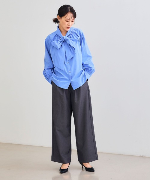 CROSS FUNCTION（クロスファンクション） ブラウス シャツ 「シワに