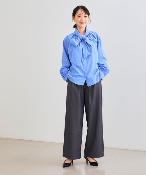 CROSS FUNCTION（クロスファンクション） ブラウス シャツ 「シワに