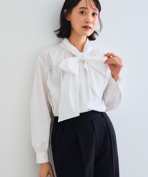 CROSS FUNCTION（クロスファンクション） ブラウス シャツ 「シワに