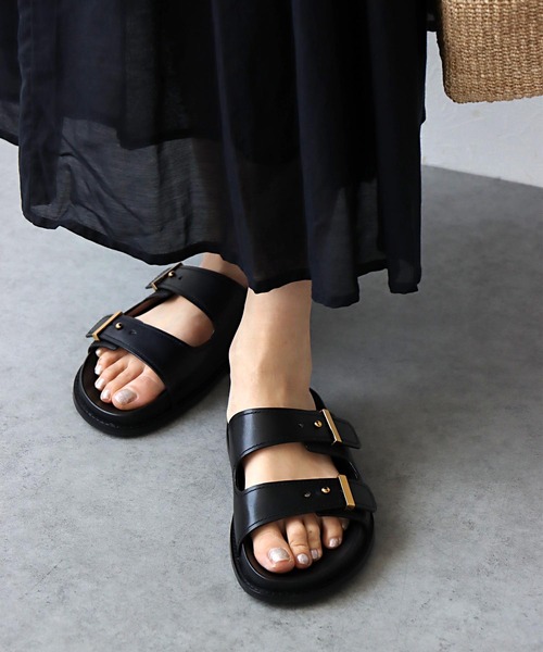 COLE HAAN ブラウン サンダル 新品未使用　定価26,400円 COLE HAAN（コールハーン） サンダル MARISOL Footbed Sandals「COLE
