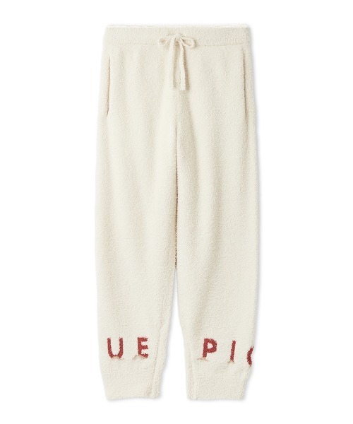 gelato pique パジャマ 「HOMME」パウダーピケロゴロングパンツ メンズ