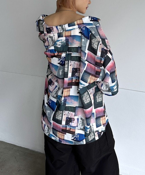 「PAGEBOY」 半袖シャツ FREE ブルー レディース_画像7