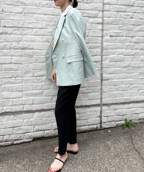 「NOLLEY'S」 テーラードジャケット 36 ベージュ レディース_画像4