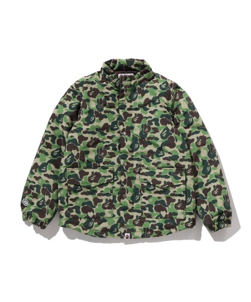 A BATHING APE（アベイシングエイプ） ダウン アウター ABC CAMO SHARK