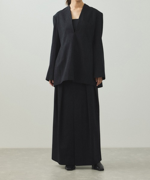 ADAM ET ROPE'（アダムエロペ） ブラウス シャツ 「EMOELLE」ウール