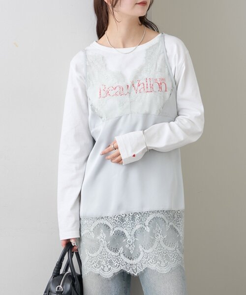 mystic（ミスティック） キャミソール 「新色ピンクが登場！」レース