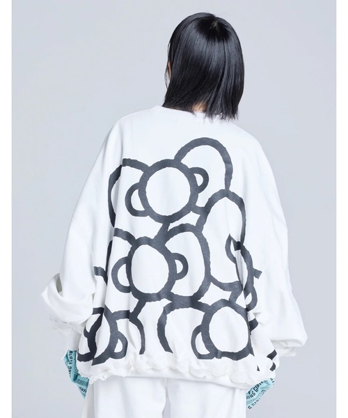 HELLO KITTY x little sunny bite トレーナー トレーナー スウェット hello kitty x little sunny bite sweat top