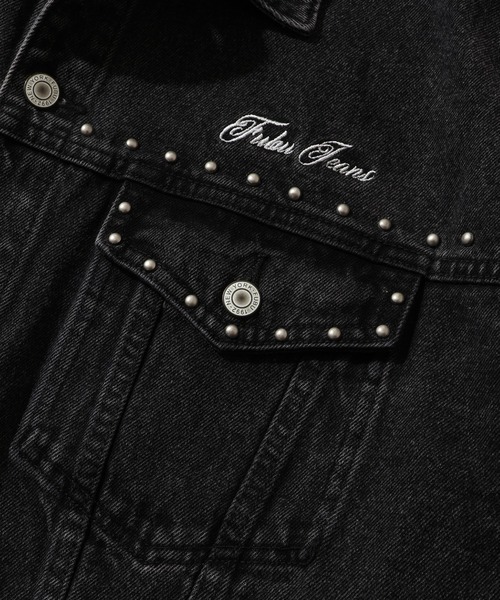 フリーダ✴︎Gジャン FUBU（フブ） デニムジャケット gジャン Studs