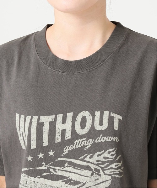 「Plage」 半袖Tシャツ FREE グレー レディース_画像6