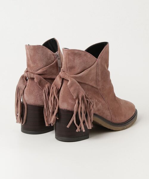 「GAIMO」 ショートブーツ 35 ピンク レディース_画像2