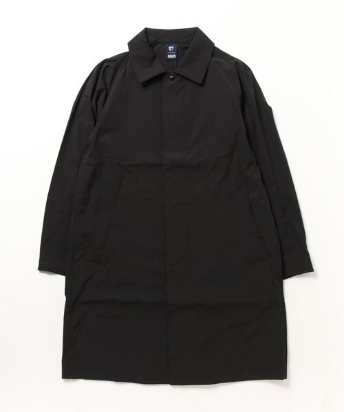 新品未使用 nano universe ナノユニバース ステンカラー コート 黒 NANO universe（ナノ・ユニバース） ステンカラーコート S ブラック