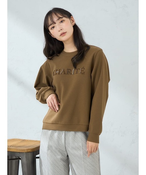 tシャツ 「WEB限定」ビジュー刺繍プルオーバー FURRY レディース