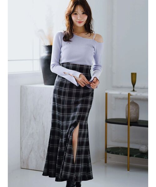 MERCURYDUO（マーキュリーデュオ） スカート バックレースアップ