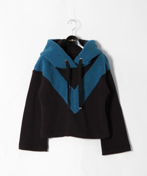 「GRACE CONTINENTAL」 プルオーバーパーカー 36 ブラック レディース_画像6