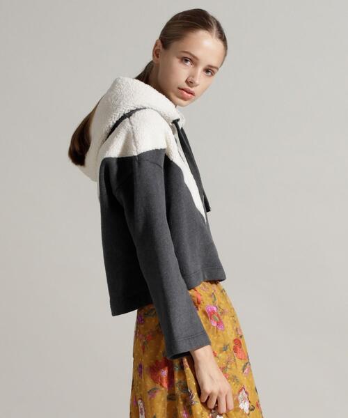 「GRACE CONTINENTAL」 プルオーバーパーカー 36 ブラック レディース_画像8