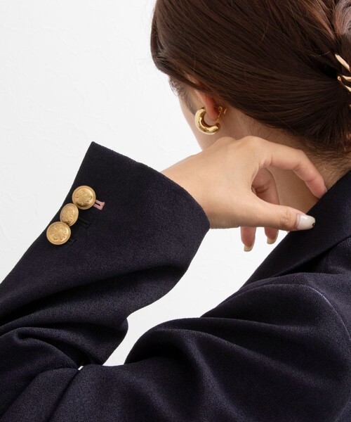 「NOLLEY'S」 テーラードジャケット 36 ネイビー レディース_画像8