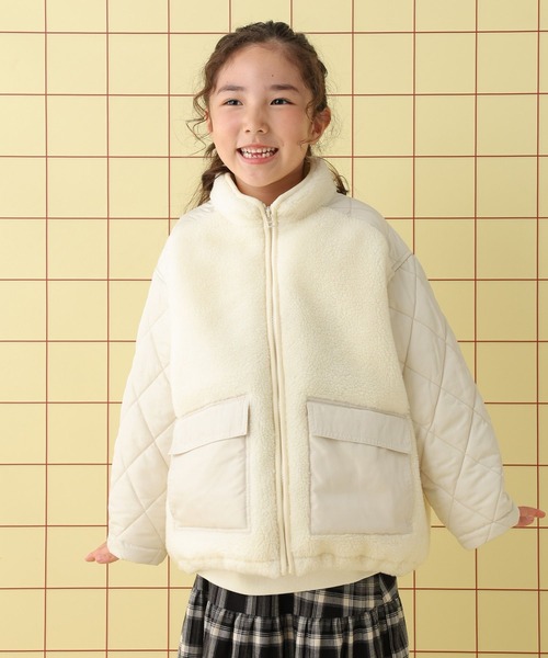 AOM様リクエスト商品 LEPSIM（レプシィム） ブルゾン アウター 「KIDS」ボア切り替え