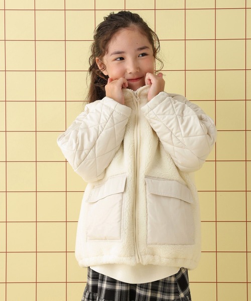 LEPSIM（レプシィム） ブルゾン アウター 「KIDS」ボア切り替え
