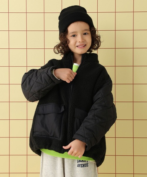 LEPSIM（レプシィム） ブルゾン アウター 「KIDS」ボア切り替え