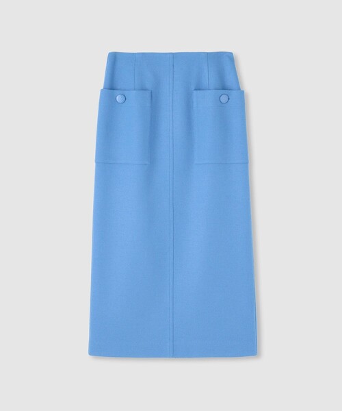 allureville（アルアバイル） スカート カラーメルトン釦付タイト