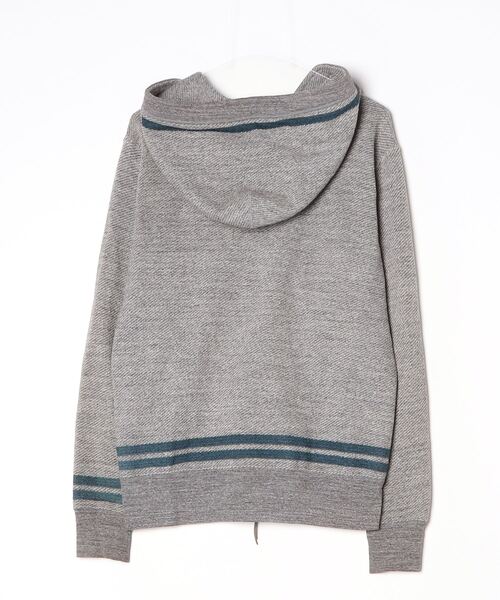 REMI RELIEF」 ジップアップパーカー S グレー メンズ