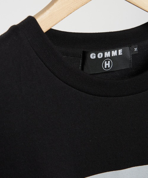 gomme:サークルジャガード ワイドプルオーバー/ブラウス/ゴム gomme 