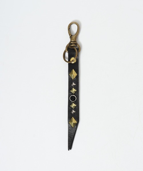 FUNALIVE（ファンアライブ） キーホルダー 栃木レザー スタッズ