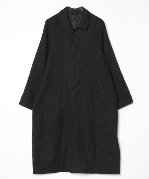 remer ステンカラーコート MEDIUM ブラック メンズ : ZOZOTOWN Yahoo