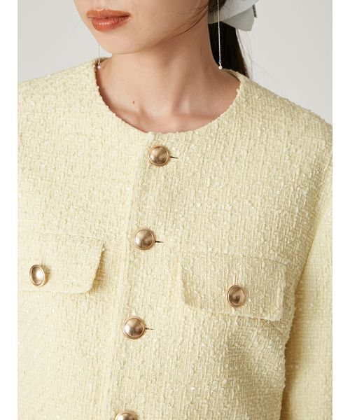 FRAY I.D（フレイ・アイディー） ジャケット ノーカラージャケット