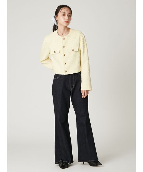 FRAY I.D（フレイ・アイディー） ジャケット ノーカラージャケット