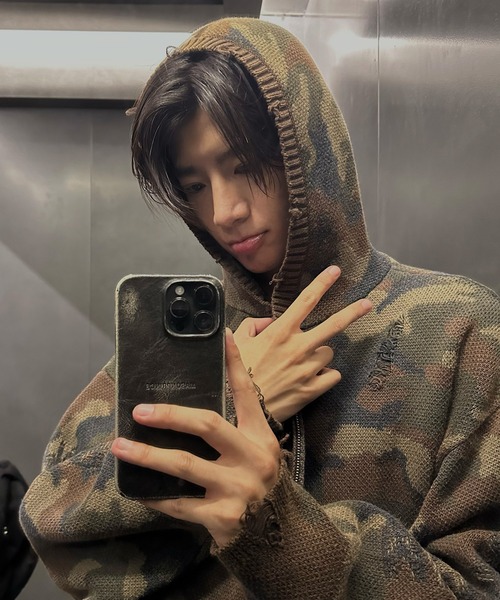 MASONPRINCE ジップアップパーカー X-LARGE グリーン メンズ