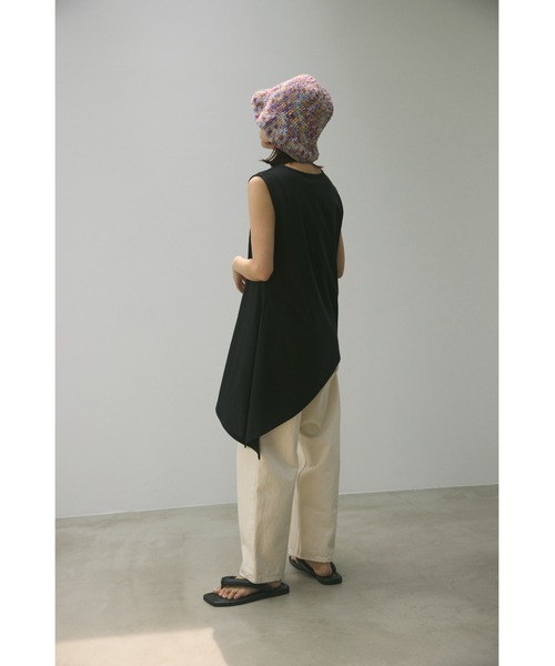 「BLACK BY MOUSSY」 デニムパンツ 23inch ホワイト レディース_画像5