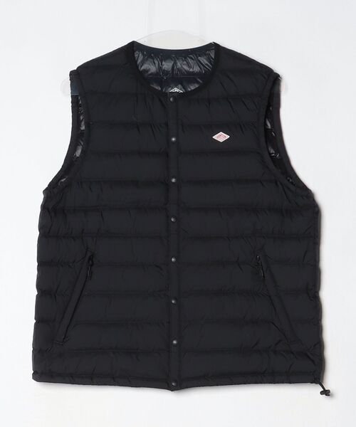 DANTON ダウンベスト M Danton（ダントン） ダウンベスト MEDIUM ブラック メンズ : ZOZOTOWN
