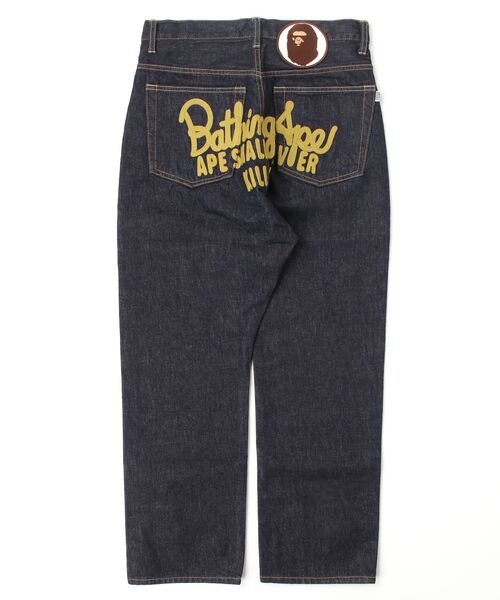 A BATHING APE（アベイシングエイプ） ジーンズ CHAMPION DENIM PANTS