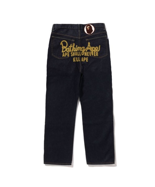 A BATHING APE（アベイシングエイプ） ジーンズ CHAMPION DENIM PANTS