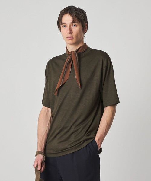 alo    クルーネックショートスリーブ　 Snuggle Up Sweater Short Sleeve - Black | ALO