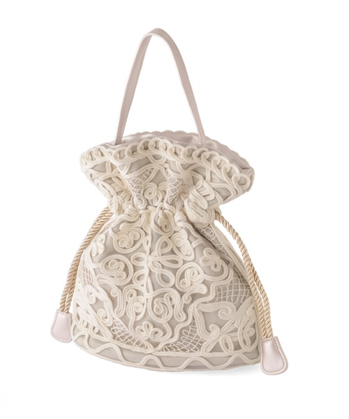 ANEMONE（アネモネ） ショルダーバッグ バッグ 刺しゅう巾着2WAYバッグ