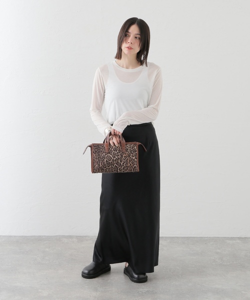 「BASERANGE」 長袖カットソー SMALL ピンク レディース_画像6