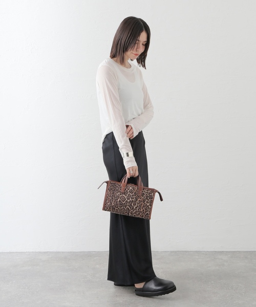 「BASERANGE」 長袖カットソー SMALL ピンク レディース_画像9